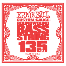 Струна для бас-гитар ERNIE BALL .135 Round Wound Bass P01614, фото 